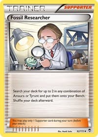 Fossil Researcher - XY - Furious Fists - Pokemon card