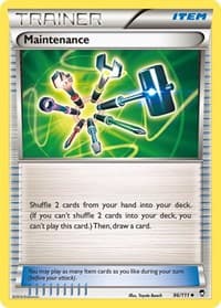 Maintenance - XY - Furious Fists - Pokemon card