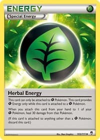 Herbal Energy - XY - Furious Fists - Pokemon card