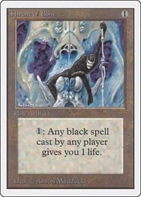 Throne of Bone - Unlimited Edition - Magic: The Gathering card
