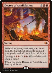 Decree of Annihilation - From the Vault: Annihilation - Magic: The Gathering card
