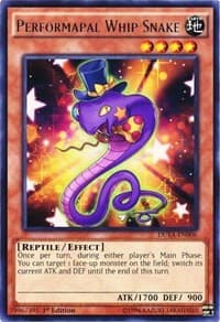 Performapal Whip Snake - Duelist Alliance - YuGiOh card