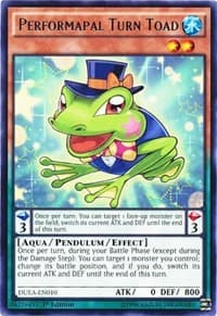 Performapal Turn Toad - Duelist Alliance - YuGiOh card