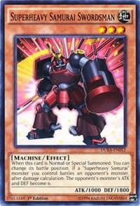 Superheavy Samurai Swordsman - Duelist Alliance - YuGiOh card
