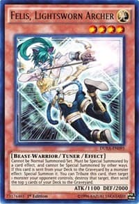 Felis, Lightsworn Archer - Duelist Alliance - YuGiOh card