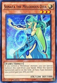 Sonata the Melodious Diva - Duelist Alliance - YuGiOh card