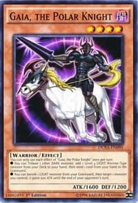 Gaia, the Polar Knight - Duelist Alliance - YuGiOh card