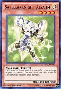 Satellarknight Alsahm - Duelist Alliance - YuGiOh card