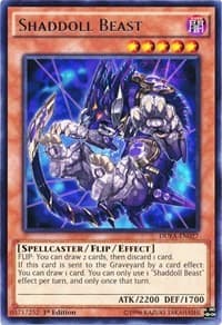 Shaddoll Beast - Duelist Alliance - YuGiOh card
