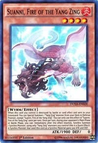 Suanni, Fire of the Yang Zing - Duelist Alliance - YuGiOh card