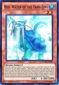 Bixi, Water of the Yang Zing - Duelist Alliance - YuGiOh card