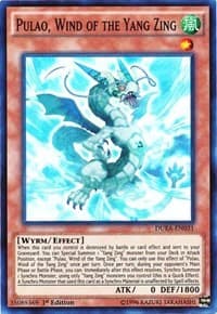 Pulao, Wind of the Yang Zing - Duelist Alliance - YuGiOh card