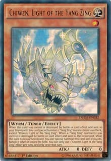 Chiwen, Light of the Yang Zing - Duelist Alliance - YuGiOh card