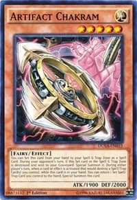 Artifact Chakram - Duelist Alliance - YuGiOh card