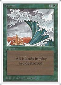 Tsunami - Unlimited Edition - Magic: The Gathering card
