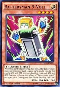 Batteryman 9-Volt - Duelist Alliance - YuGiOh card