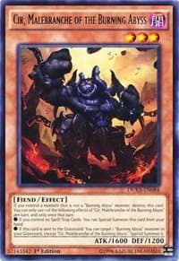 Cir, Malebranche of the Burning Abyss - Duelist Alliance - YuGiOh card