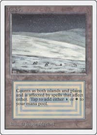 Tundra - Unlimited Edition - Magic: The Gathering card