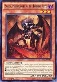 Scarm, Malebranche of the Burning Abyss - Duelist Alliance - YuGiOh card