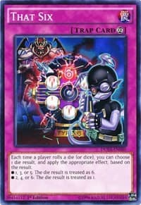 That Six - Duelist Alliance - YuGiOh card