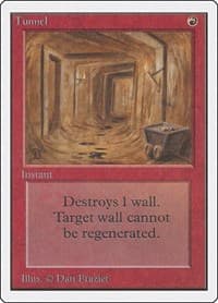 Tunnel - Unlimited Edition - Magic: The Gathering card