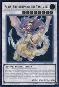 Baxia, Brightness of the Yang Zing (UTR) - Duelist Alliance - YuGiOh card