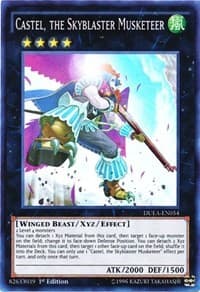 Castel, the Skyblaster Musketeer - Duelist Alliance - YuGiOh card
