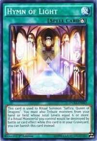 Hymn of Light - Duelist Alliance - YuGiOh card