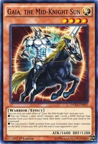 Gaia, the Mid-Knight Sun - Duelist Alliance - YuGiOh card