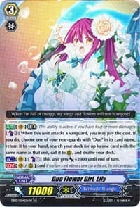 Duo Flower Girl, Lily (White) - EB10 - Divas Duet - Cardfight Vanguard card