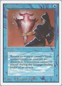 Unsummon - Unlimited Edition - Magic: The Gathering card
