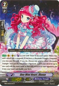 Duo Mini Heart, Rhone (White) (SP) - EB10 - Divas Duet - Cardfight Vanguard card
