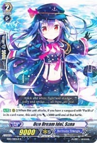Duo Dream Idol, Sana (Black) - EB10 - Divas Duet - Cardfight Vanguard card