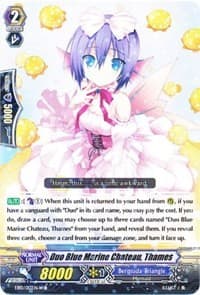 Duo Blue Marine Chateau, Thames (White) - EB10 - Divas Duet - Cardfight Vanguard card