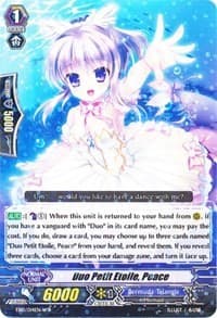 Duo Petit Etoile, Peace (White) - EB10 - Divas Duet - Cardfight Vanguard card
