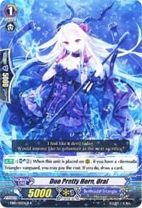 Duo Pretty Horn, Ural (Black) - EB10 - Divas Duet - Cardfight Vanguard card