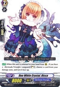 Duo White Crystal, Ricca (Black) - EB10 - Divas Duet - Cardfight Vanguard card