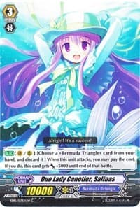 Duo Lady Canotier, Salinas (White) - EB10 - Divas Duet - Cardfight Vanguard card