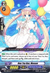Duo Toy Box, Menam (White) - EB10 - Divas Duet - Cardfight Vanguard card