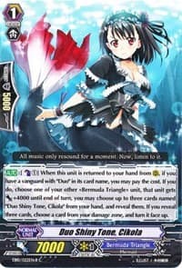 Duo Shiny Tone, Cikola (Black) - EB10 - Divas Duet - Cardfight Vanguard card