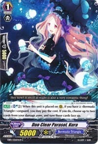 Duo Clear Parasol, Kura (Black) - EB10 - Divas Duet - Cardfight Vanguard card