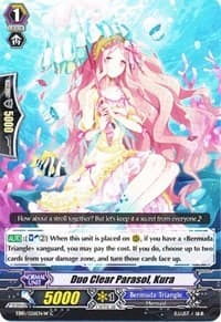 Duo Clear Parasol, Kura (White) - EB10 - Divas Duet - Cardfight Vanguard card