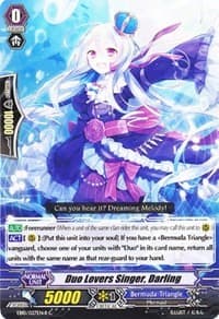 Duo Lovers Singer, Darling (Black) - EB10 - Divas Duet - Cardfight Vanguard card
