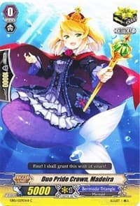 Duo Pride Crown, Madeira (Black) - EB10 - Divas Duet - Cardfight Vanguard card