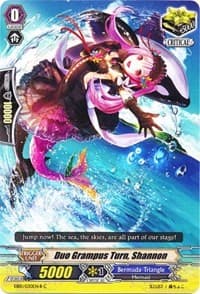 Duo Grampus Turn, Shannon (Black) - EB10 - Divas Duet - Cardfight Vanguard card
