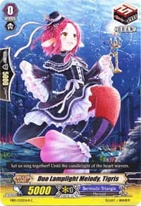 Duo Lamplight Melody, Tigris (Black) - EB10 - Divas Duet - Cardfight Vanguard card