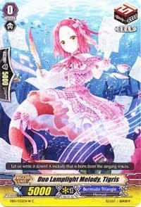 Duo Lamplight Melody, Tigris (White) - EB10 - Divas Duet - Cardfight Vanguard card