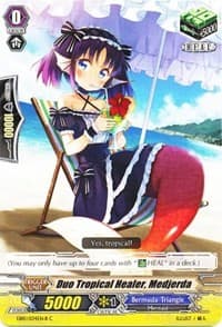 Duo Tropical Healer, Medjerda (Black) - EB10 - Divas Duet - Cardfight Vanguard card