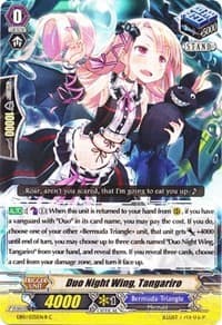 Duo Night Wing, Tangariro (Black) - EB10 - Divas Duet - Cardfight Vanguard card