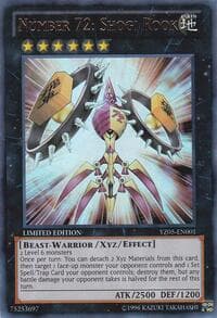Number 72: Shogi Rook - Yu-Gi-Oh! ZEXAL Manga Promotional Cards - YuGiOh card